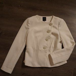 The Limited White Blazer